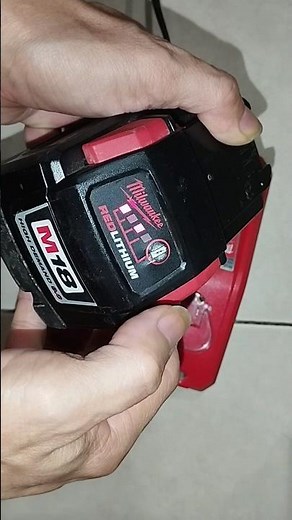 Reset overheating protection Milwaukee battery