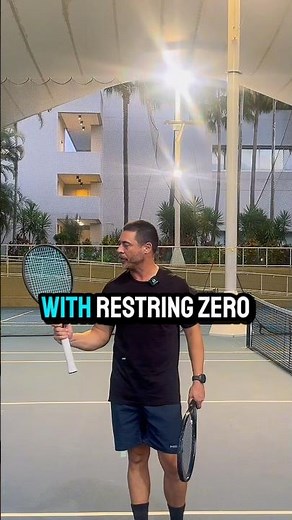 Restring ZERO First Impressions..Go to @2_Old_Heads for full first review #restring #tennisstrings