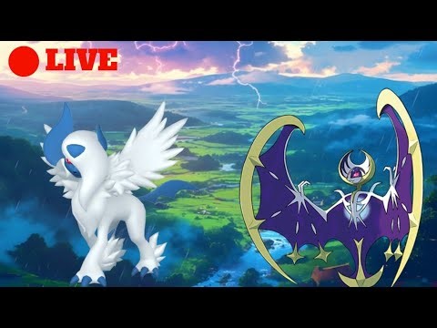 🌙 Lunala & Mega Absol Raid Battles LIVE | Join Now ⚡