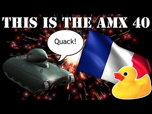World of Tanks. This is the AMX 40