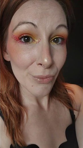 Fiery Aries ♈️🔥 | Bold Zodiac Makeup Look | Graphic Liner Eye Art