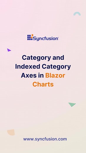 Enhance data visualization effortlessly with our Blazor Charts, utilizing the Category axis for strings and rendering based on index values through the Indexed Category Axis. Discover more: https://syncfusion.pulse.ly/ieoxbajvha #blazor #charts #categoryaxis #chartaxis | Syncfusion