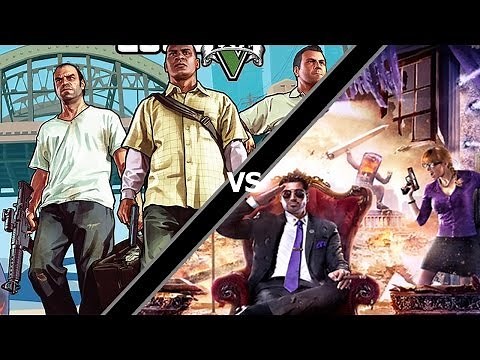 Grand Theft Auto 5 vs. Saints Row 4