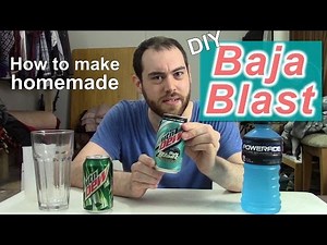 How to Make Mountain Dew Baja Blast