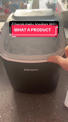 This compact portable Ice machine has been a god send over the festive period. We never ran out of ice & you can pre make it and freeze for later also. #ice #icemaker #party #nye #fyp