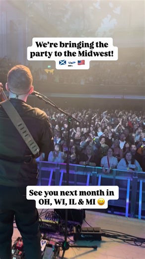 Can’t wait to be back USA! Search SKERRYVORE TOUR to see if we’re coming to a town near you 😀🏴󠁧󠁢󠁳󠁣󠁴󠁿🇺🇸 | Skerryvore
