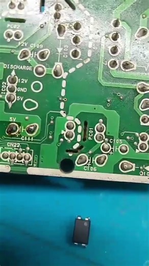 circuit board optocoupler fault electronic devices#E6 E1 E2 F2 F1 F3 DEF04 error#electronic#electric