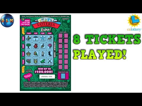 $100K PRIZE LOTERIA SCRATCH OFFS - LET'S PLAY!