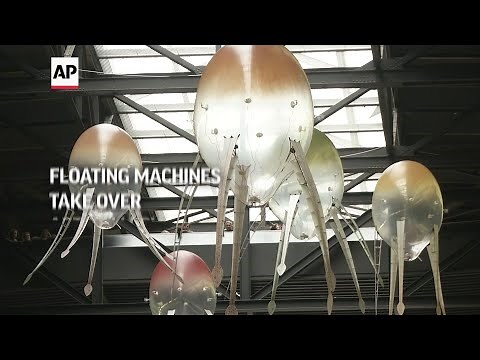 New high tech art floats at London’s Tate Modern