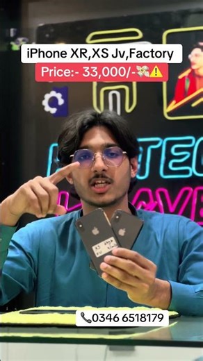 iPhone XR & XS🖤 Jv & Factory Condition 9.7,10/10🔥 Health Service🪫Pack💦 #iphonexr #shorts