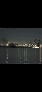 WATCH: A container ship rammed into a major bridge in Baltimore early Tuesday, causing it to snap in several places and plunge into the river below. Several vehicles fell into the chilly waters, and rescuers are searching for around 20 people. This is a developing story | The Daily News