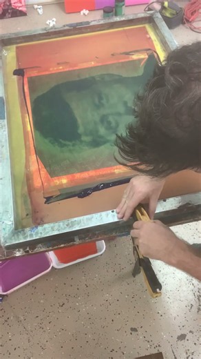 StoneGallery|PalmSprings|Serigraphy|ScreenPrintingArtStudio|ChristopherStone|JFK-1