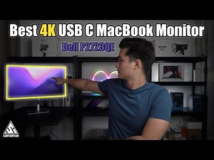 Best Value MacBook USB C 4K Monitor 🖥 | Dell P2723QE + SB522A Slim Conferencing Soundbar