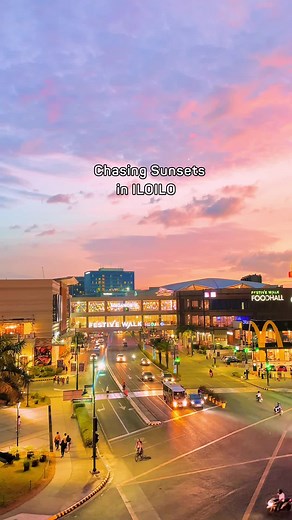 Chasing Sunsets at Festive Walk Iloilo - Explore Iloilo's Spectacular Views