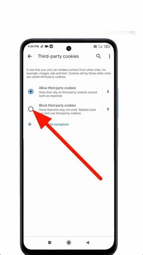 How to Enable Cookies on Google | Chrome Android #shorts #youtubeshorts #viralshort​ #mobile