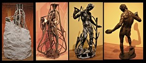 Técnica del vaciado y fundición a la cera perdida en escultura