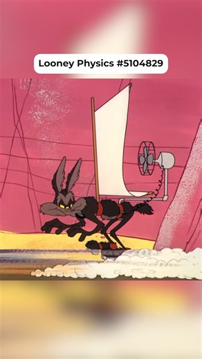 Did he catch the bird? no. did his contraption abide by the laws of physics? also no | Looney Tunes