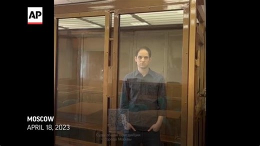 US Journalist Marks a Year in Russian Prison as Courts Keep Extending His Time Behind Bars