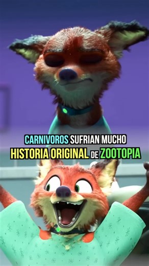 La Triste Historia Original de Zootopia