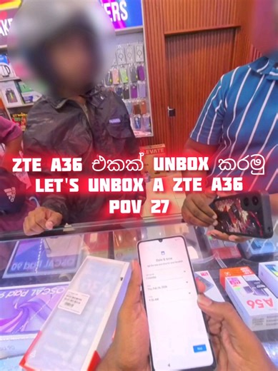 ZTE A36 Unboxing Experience