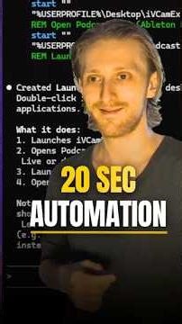 20 Seconds Automation That Saves Hours Without Programming Skills