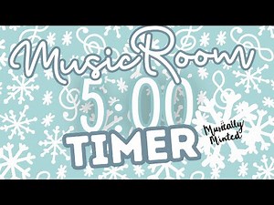 ❄️ 5-Minute Snowfall Music Timer | Calm Winter Classroom Countdown ❄️ - Musically Minted