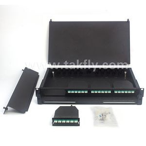 [Hot Item] 1u 19 Panel de parche MTP MPO montado en rack 48