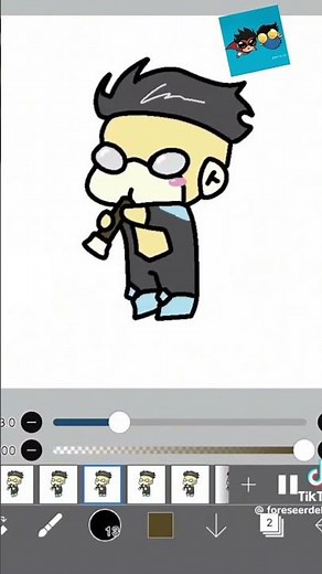 #edit #invencible #chibi #nose#cute