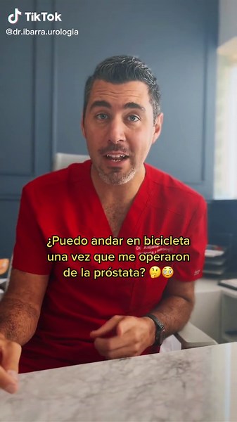 Andar en bicicleta tras una operación de próstata