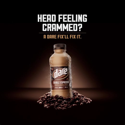 356K views · 42 reactions | When every subject starts fading into one this uni exam season, a Dare Fix’ll Fix It | Dare Iced Coffee ® | Facebook