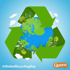 It’s Global Recycling Day and we’ve taken some big steps to make our packaging more sustainable. 🌍 💚♻️ 80% of our packaging is now recyclable 100% of our cardboard is from approved sustainable sources 100% of our outer cases use recycled carboard | Quorn