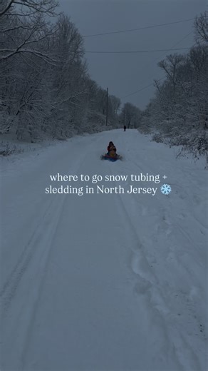 For those who prefer something a little more relaxed (and way less intimidating than ⛷️), snow tubing and sledding are where it’s at. Luckily, Northern NJ isn’t short on spots to enjoy the snow, no experience required. Full list: https://www.themontclairgirl.com/snow-tubing-montclair-bergen-county-north-jersey/ | The Montclair Girl