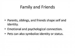 Understanding the Self - Material Self