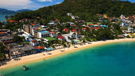Tropical beachfront living