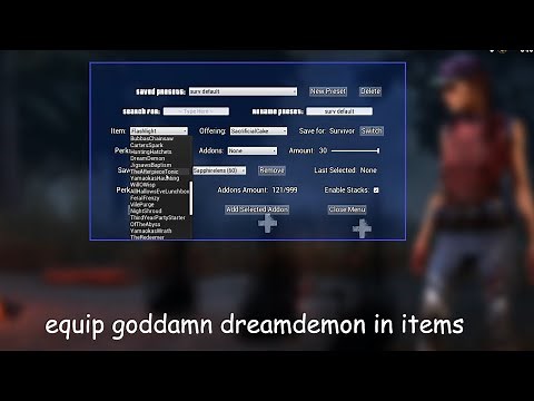 DBD Blood fountain tutorial with milkyway cheats