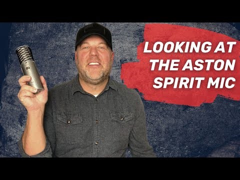 LOOKING AT THE ASTON SPIRIT MIC / / Vocal & Guitar Demo / / GEAR REVIEW