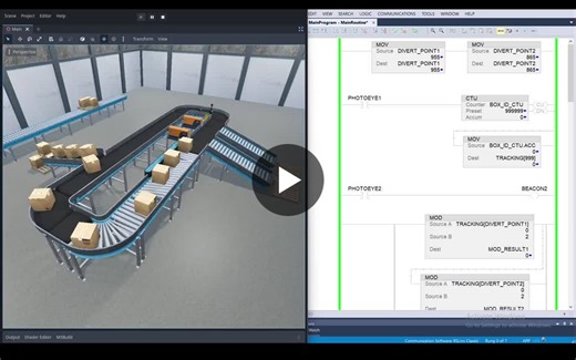Simulator on a Different Platform: Communications + 3D Environment (7/7) In this approach, the simulation runs inside a physics engine, where most (or all) elements of the system are modeled with… | Jorge Murria de las Heras