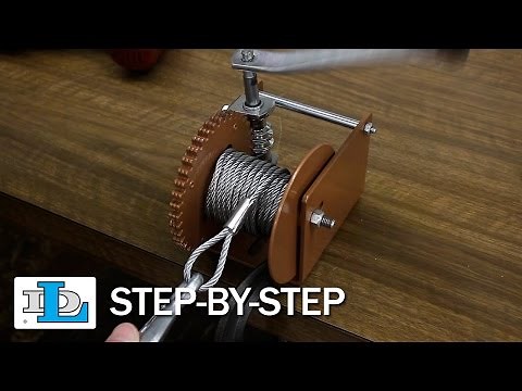 Installing Cable on Worm Gear Winches - Step-By-Step