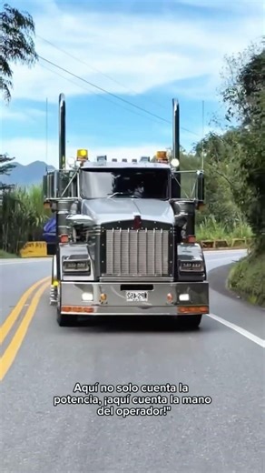 😳EL REY DE LAS CURVAS! Kenworth w900🚛💨 #automobile #troquero #truckesvlogs