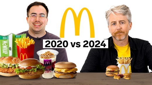 35K views · 85 reactions | From exclusive menu items to portion sizes, we wanted to find all the differences between the US and UK McDonald’s menus in 2024, and see what has changed since 2020. This is Food Wars. | Insider Food | Facebook