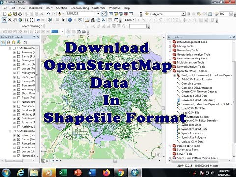 How to download OpenStreetMap data in shapefile (Vector) format | Free GIS Data