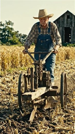 Old American Farmer Ka Desi Jugaad | Vintage Farming Machine