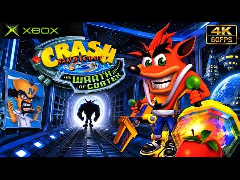 Crash Bandicoot: The Wrath of Cortex (Xbox) 106% Full Gameplay | 4K ⁶⁰ᶠᵖˢ