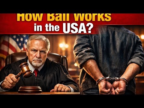 How Bail Works in the USA? American Bail System Explained Simply ||