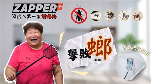 ZERO | 零式創作 on Instagram: "【ZAPPER+阿嬤ㄟ第一支電蠅拍｜靜電瞬吸不髒手，彎折水洗零死角，輕鬆告別蟲蟲危機！】 ✨超早鳥搶購➔ https://www.zeczec.com/projects/zapper?r=21d5165074 蚊子深夜開演唱會？蒼蠅在飯桌亂入？蟑螂想當你的室友？ 別怕，有「#一拍就來電的ZAPPER+」送他們回家！ 附贈靜電吸附功能，連屍體都乖乖跟著走， 乾淨到你懷疑自己是不是佛系驅蟲師。 傳統拍不到牆角，ZAPPER+ 電得死又乾淨 ✅可彎曲導電框架 ✅單層導電電網瞬間高壓2500V ✅電網可水洗，長期使用保養容易 ✅吸附設計靜電黏附蟲屍 ✅超薄設計可深入傢俱、櫃縫、地板死角 ⬛90g輕盈揮拍不手痠 ⬛無需拍打、輕觸即殺 ⬛超靜音電擊聲設計，安心夜用不擾人 ⬛全機可回收塑料 ⬛Type-C充電能源消耗低 「滅蟲雙拍檔組」熱賣中！ ✨超早鳥搶購➔ https://www.zeczec.com/projects/zapper?r=21d5165074 － #ZAPPER+ #阿嬤ㄟ第一支電蠅拍 #ZERODESIGN #零式創作 #電