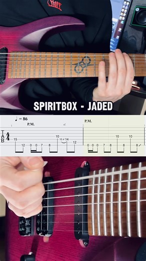 Slow-Tempo Guitar Tutorial for Spiritbox's 'Jaded'