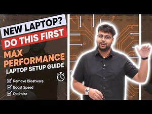 I Do This To EVERY New LAPTOP: The 15-Minute LAPTOP Setup Guide