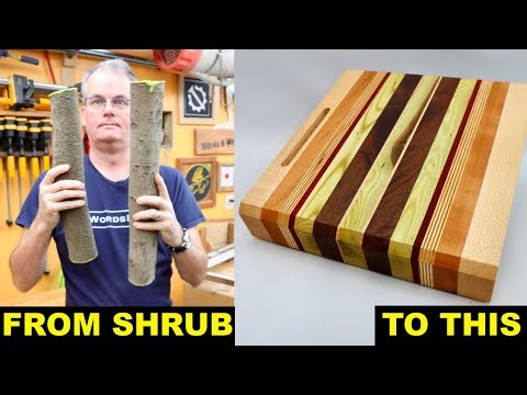 Turn a SHRUB into usable Lumber!