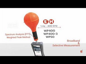 EMF Meter SMP2: electromagnetic field measurements.