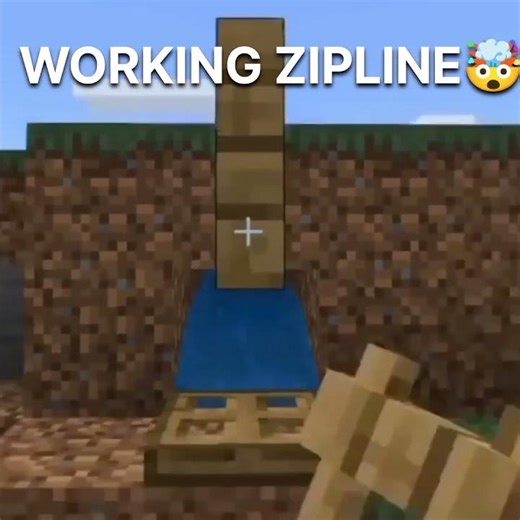 minecraft working zipline